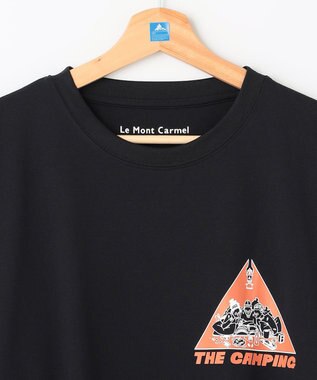 SHARE PARK MENS 【UNISEX】UVカット アートコラボロングTシャツ〈CAMP〉（L・XLサイズ） ブラック