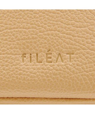 MioFIRANO ボックス本革ハンドバッグ 2WAY　fiLEAT フィリート BEIGE