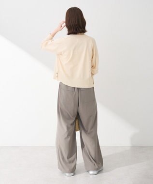 Green Parks ポケット付コンパクトカーディガン Beige