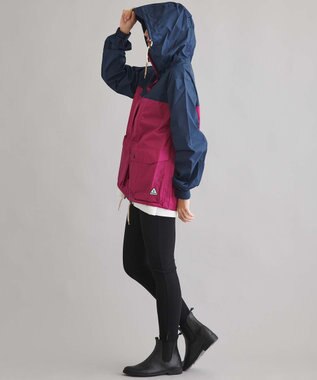 MOONBAT 【レイングッズ】フルトン (FULTON) ナイロンリップ マウンテンパーカー ローズピンク