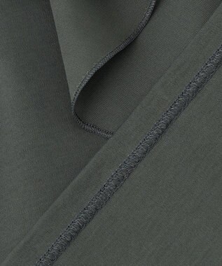 23区 シアーフリルジャージー ラッフル カットソー カーキ系