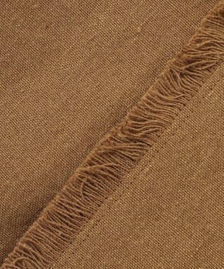 ICB コットンリネンキャンバス ジレ キャメル系