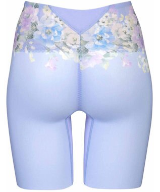 WACOAL 【SUHADA 肌リフト 】 ガードル ロング丈 下半身のたるみをリフトアップ ムレにくい ジャストウエスト スハダ GRC497 /ワコール ブルー