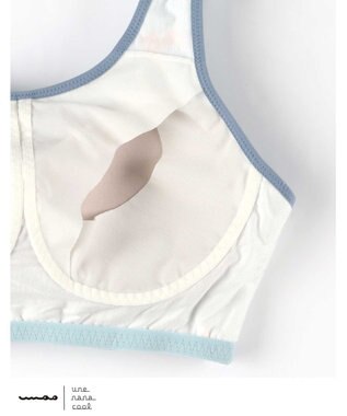 une nana cool MADE WITH 京都市動物園 ナイトアップブラ　 GY