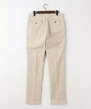 JOSEPH ABBOUD 【裏起毛/ウエスト伸びる】オーガニックコットン2WAYストレッチカルゼ パンツ ベージュ系