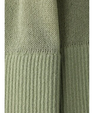 earth music&ecology シアーパワショルニットプルオーバー Mint