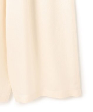 uncrave アセテートヴィンテージサテン ワイドパンツ エクリュ