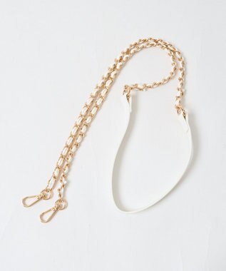 WEGO メタルパーツキルティングバニティショルダー ホワイト