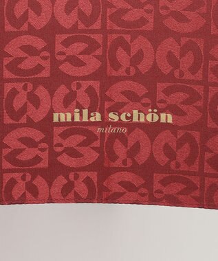 MOONBAT 【雨傘】 ミラショーン (milaschon) 長傘ジャカード織り ワイン