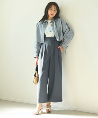 Feroux パールポイント サンダル シルバー系