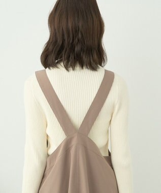 earth music&ecology ティアードフリルジャンスカ Mocha