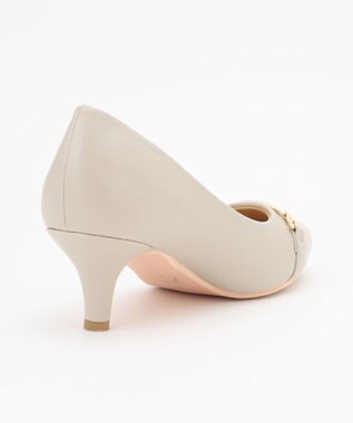 ANY SIS 【22.5~24.5cm】ビット付レディライク パンプス ライトグレー