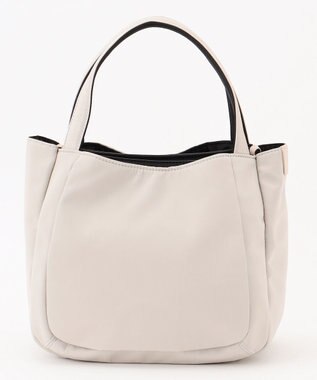 Y'SACCS 【ムック本掲載】ナイロンボンディングトート　Sサイズ アイボリー