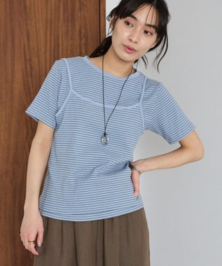 CRAFT STANDARD BOUTIQUE 2点セット/ボーダーキャミ+Tシャツ