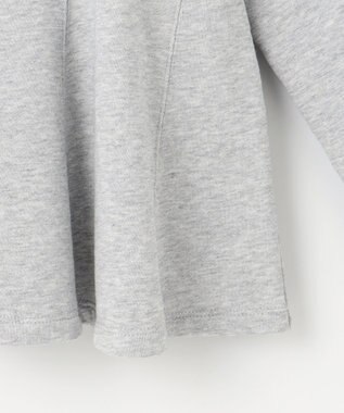 23区 【SLOW/一部店舗限定】好評につき追加生産！ハイゲージテリー スウェット デザイン カットソー ライトグレー系