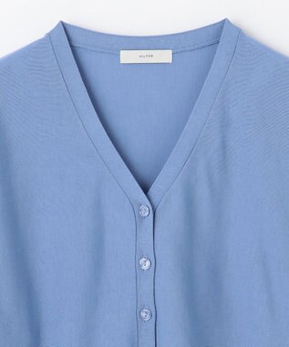 ANY L 【接触冷感/UVカット/抗菌防臭/手洗い可/アンチピリング】ファンクションカーディガン ブルー