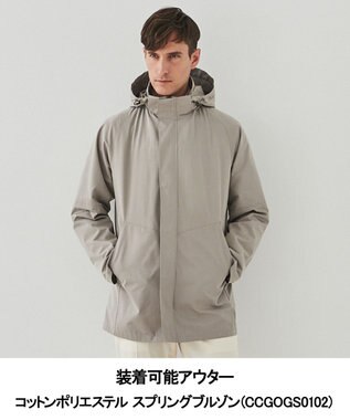 GOTAIRIKU 【GOTAIRIKUコートに取付可能】別売りダウンライナー(24年モデル) ブラック系