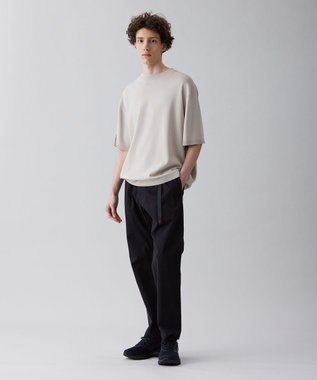 UNFILO MENS 【接触冷感】イージーケア ニット半袖Ｔシャツ [23年春夏商品] アイボリー