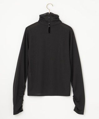 組曲 シャイニーシアータートル カットソー ブラック系