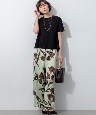 23区 【先行予約/WEB＆一部店舗限定カラーあり】ハイエンド クルーネック Tシャツ ブラック系