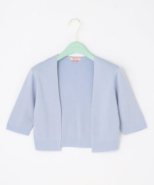 TOCCA 【洗える！&UV CUT】TREFOIL ボレロ スカイブルー系