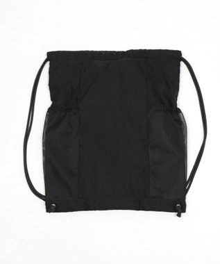 WEGO サイドメッシュポケットナップサック ブラック