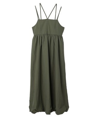 Green Parks ・ＥＬＥＮＣＡＲＥ　ＤＵＥ　バルーンキャミワンピース Khaki