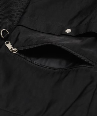 WEGO サイドメッシュポケットナップサック ブラック