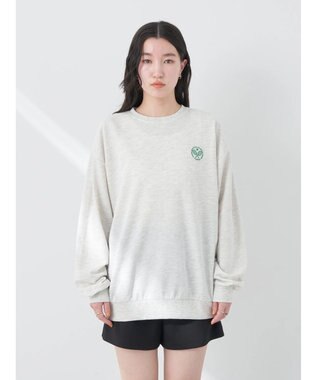 earth music&ecology テニスクラブロゴロンＴＥＥ Oatmeal