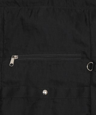 WEGO サイドメッシュポケットナップサック ブラック