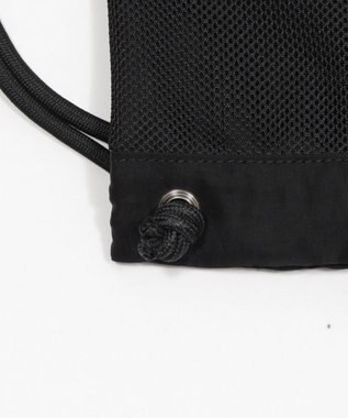 WEGO サイドメッシュポケットナップサック ブラック