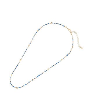 AMERICAN HOLIC カラービーズネックレス Blue