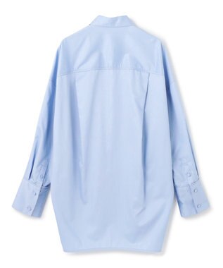 uncrave ブロードクロス BIGシャツ サックス