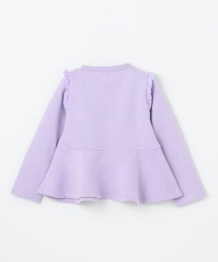 組曲 KIDS 【110-140㎝】トウィンクル トレーナー ラベンダー系