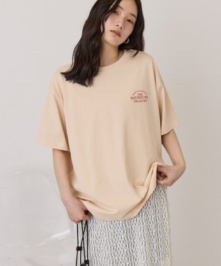 AMERICAN HOLIC BARロゴプリントTシャツ Orange