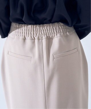 YECCA VECCA タイトロングスカート Gray Beige