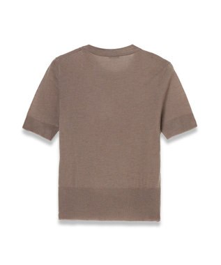 JOSEPH 【洗える】キャッシュエアー　ショートスリーブニット Escargot