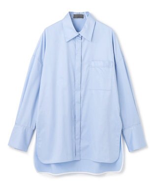 uncrave ブロードクロス BIGシャツ サックス