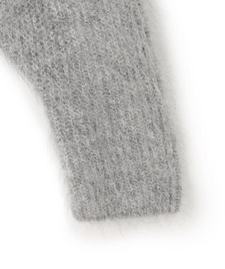 uncrave アルパカニット Vネックトップス グレー