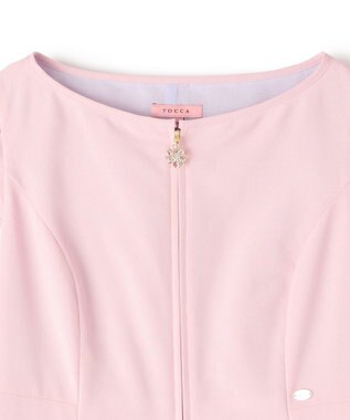 TOCCA 【洗える】SUMMER ENTRANCE ドレス ピンク系