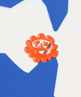 PW CIRCULUS 【MEN】ＤＯＶＥ柄モックネック ゴルフ スカイブルー系5