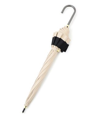 TOCCA 【晴雨兼用】SIDE RIBBON UMBRELLA 長傘 ベージュ系