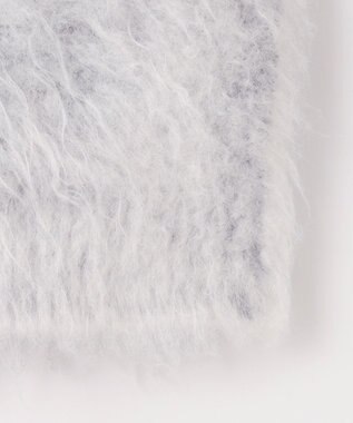 NAVE 【Nave】モヘアシャギーニットトップス ライトグレー系