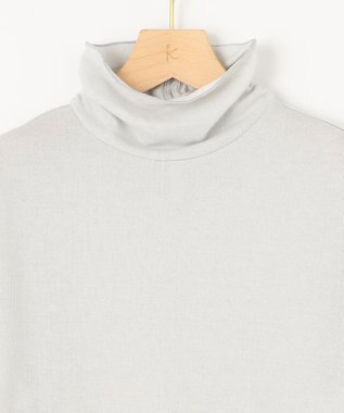 組曲 シャイニーシアータートル カットソー シルバー系