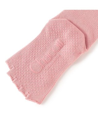 Chacott Chacott BALANCE5本指グリップソックス グレイッシュローズ