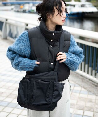 WEGO 立体ポケットショルダー ブラック