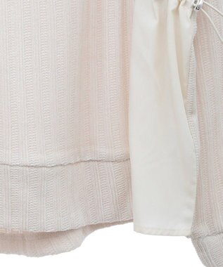 Green Parks ベロアドッキングプルオーバー Ivory