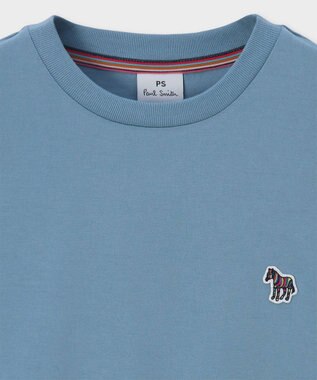 Paul Smith ゼブラワッペン 長袖Tシャツ グレイッシュブルー