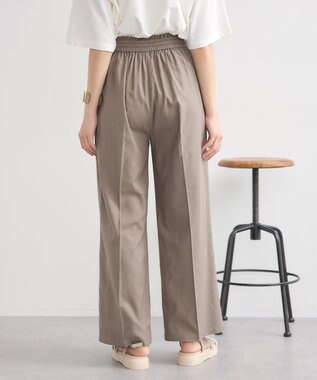 earth music&ecology 【接触冷感/UVカット】リラックスイージーパンツ Mocha