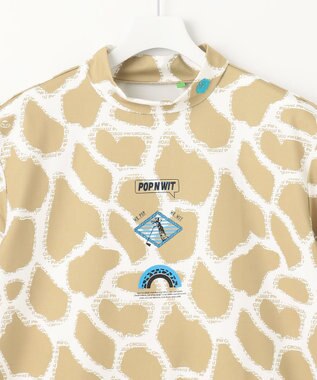 PW CIRCULUS 【UVカット / 吸水速乾 / 伸縮性抜群】【MEN】ジラフモック T ベージュ系5